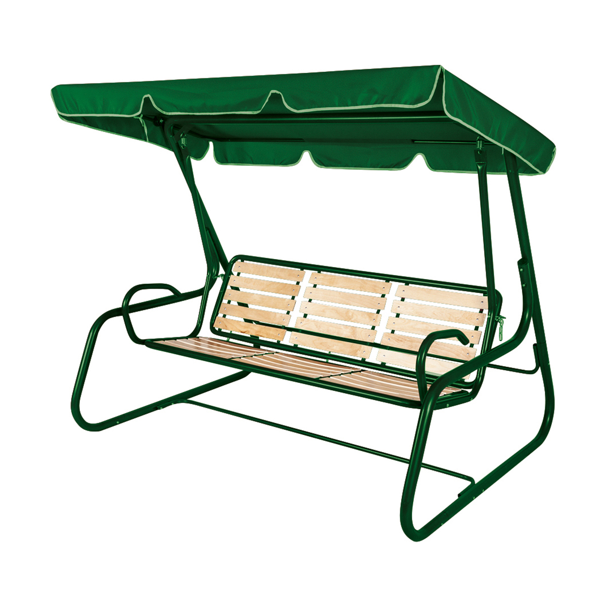 Изображение товара Качели садовые Мебек 230509 Кс 3-х местные до 320 кг разноцветный