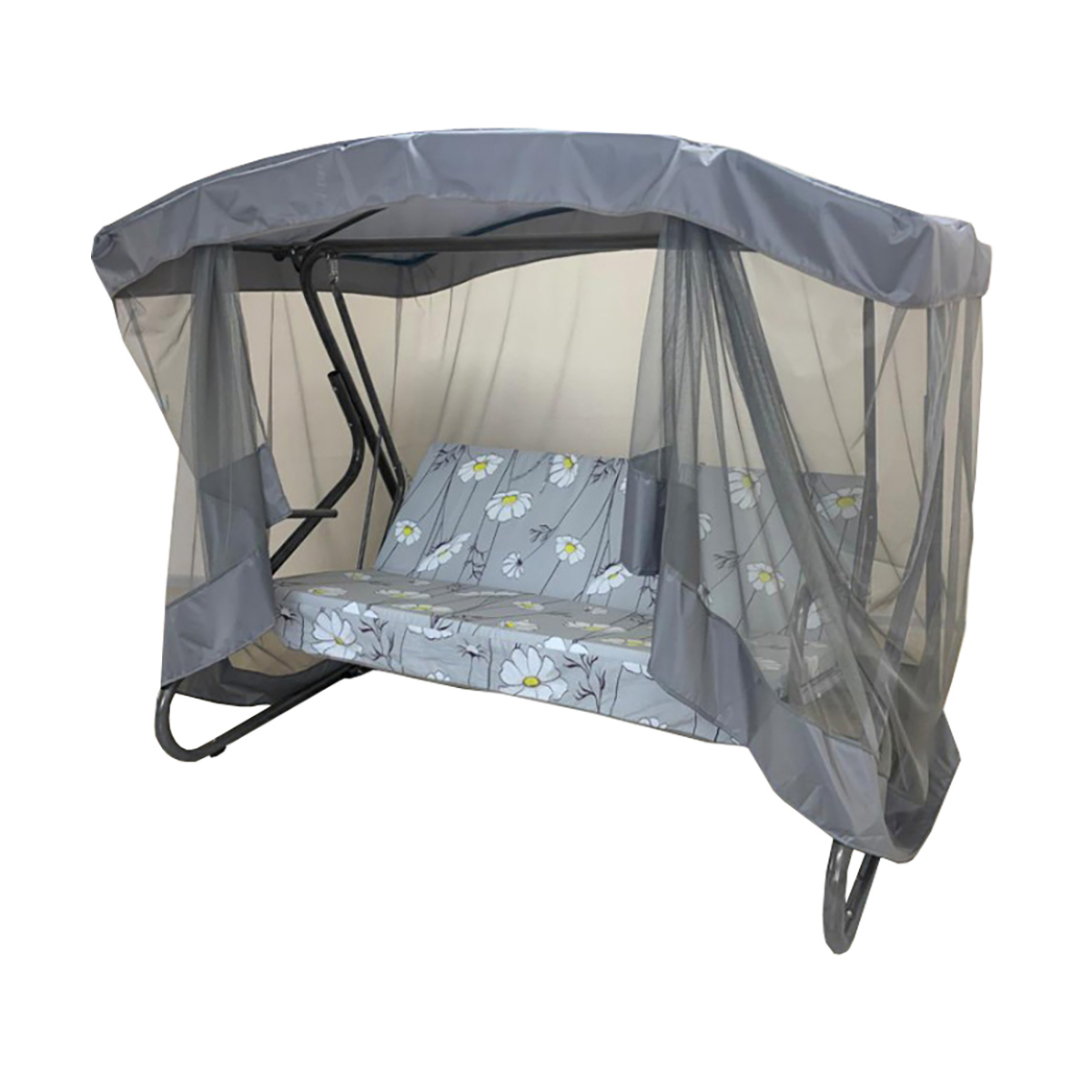 Изображение товара Трехместные садовые качели с тентом и москитной сеткой Olsa 251713 Ияуб