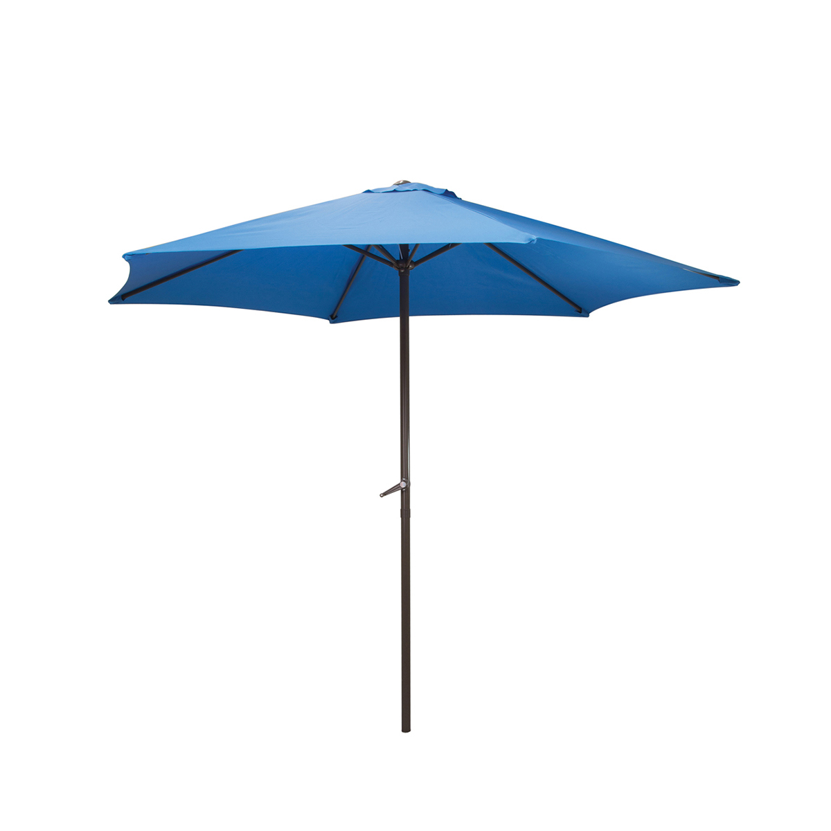 Изображение товара Садовый зонт Ecos GU-01 с диаметром 270 см синий прочный и легкий