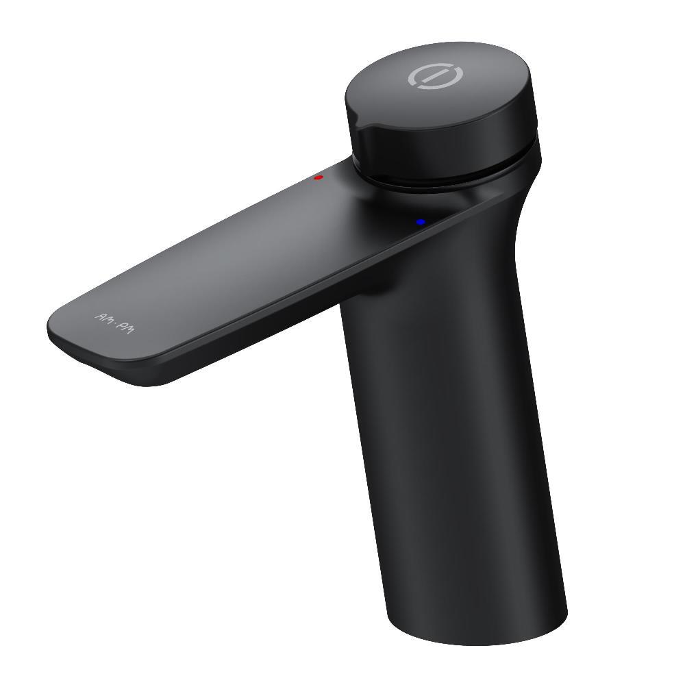 Изображение товара Смеситель для раковины AM.PM Inspire V2.0 F50A02522 черный с TouchReel и современным дизайном