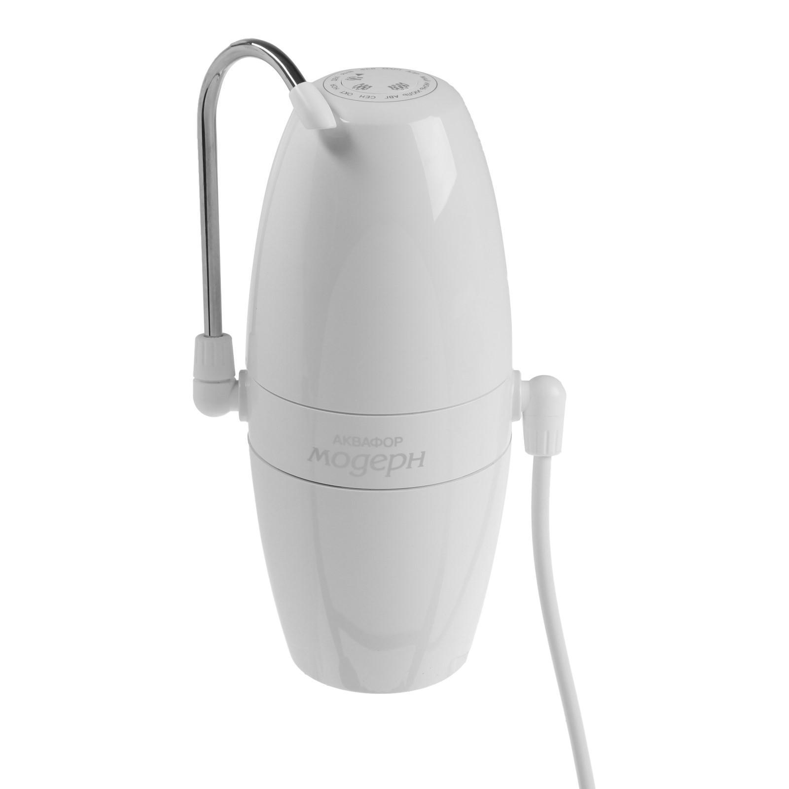 Изображение товара Фильтр-насадка на кран Аквафор Модерн 4 с умягчающими модулями