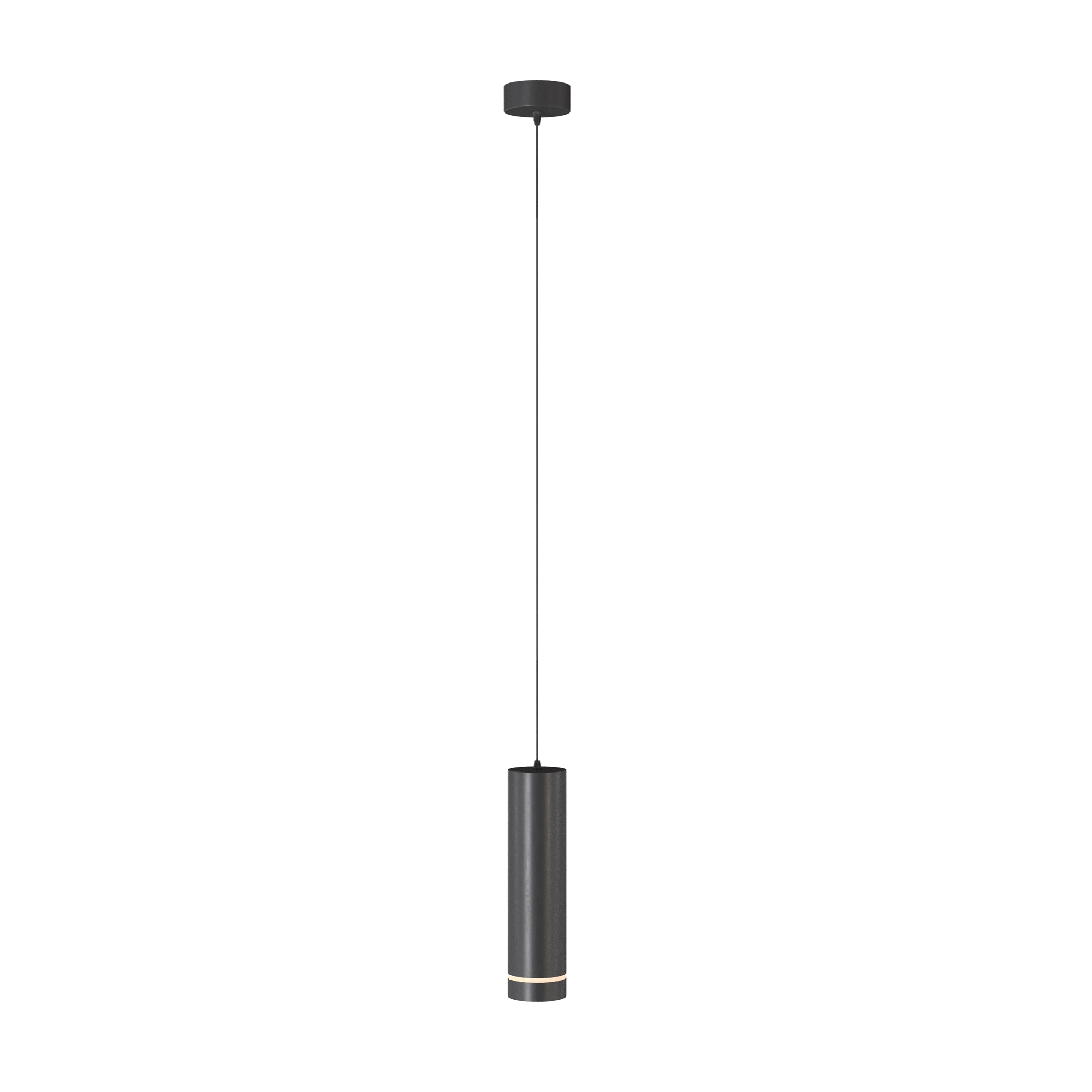 Изображение товара Подвесной светильник Maytoni Pendant P085PL-12W3K-B 12W черный с регулировкой высоты