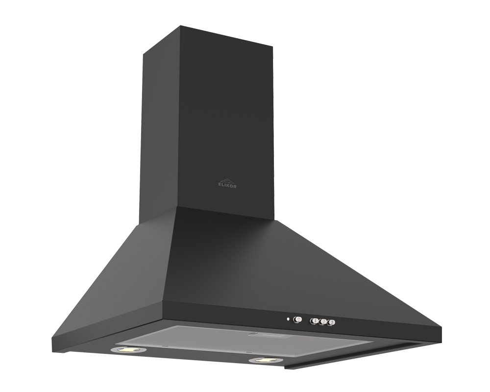Изображение товара Купольная вытяжка Elikor Вента 50П-430-К3Д черная 50 см