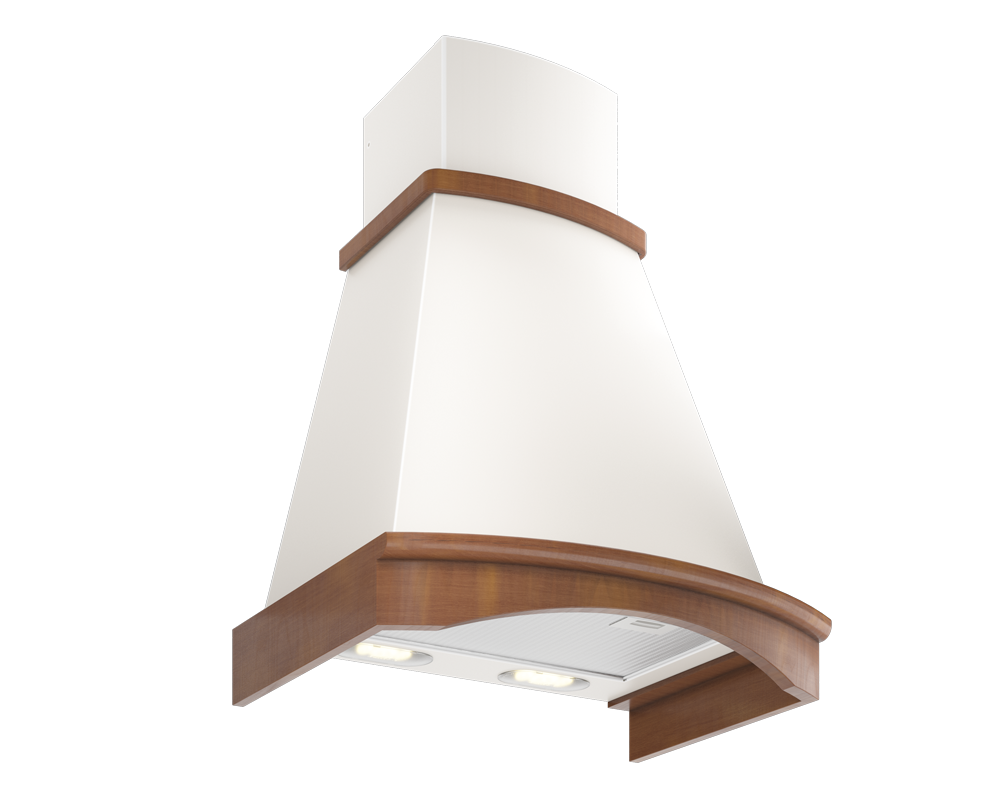 Изображение товара Наклонная вытяжка Elikor Ротонда 60П-650-П3Л 66 см цвет бежевый