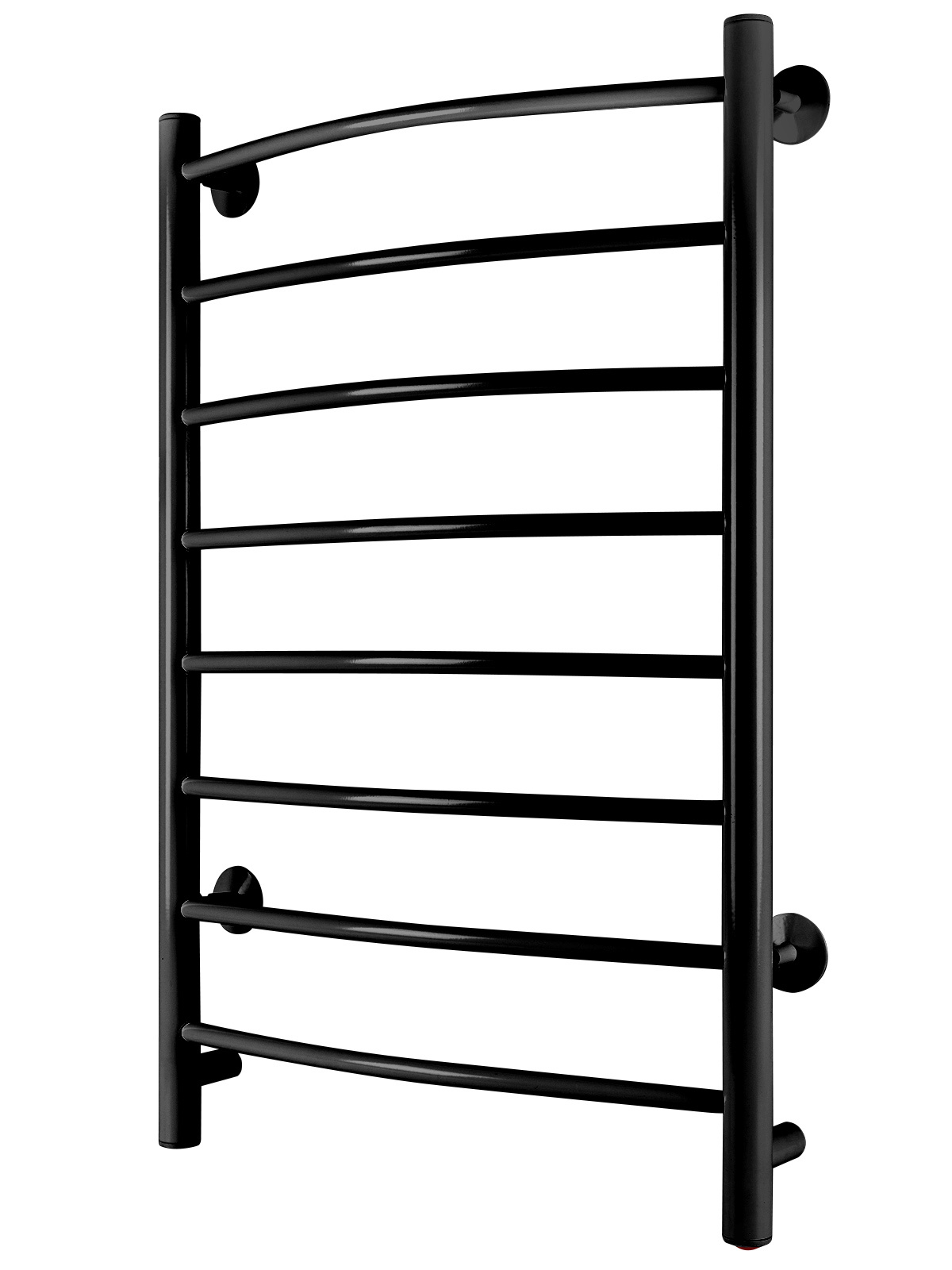 Изображение товара Полотенцесушитель электрический Aris Ребро П8 500x800 мм 110 Вт лесенка цвет черный