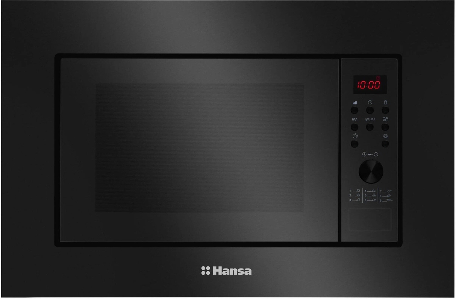 Изображение товара Встраиваемая микроволновая печь Hansa AMGB20E2GB 20 л черный с грилем