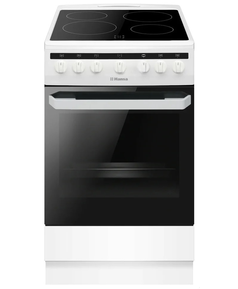 Изображение товара Электрическая плита с духовкой Hansa FCCW54101 50x85x60 см цвет белый