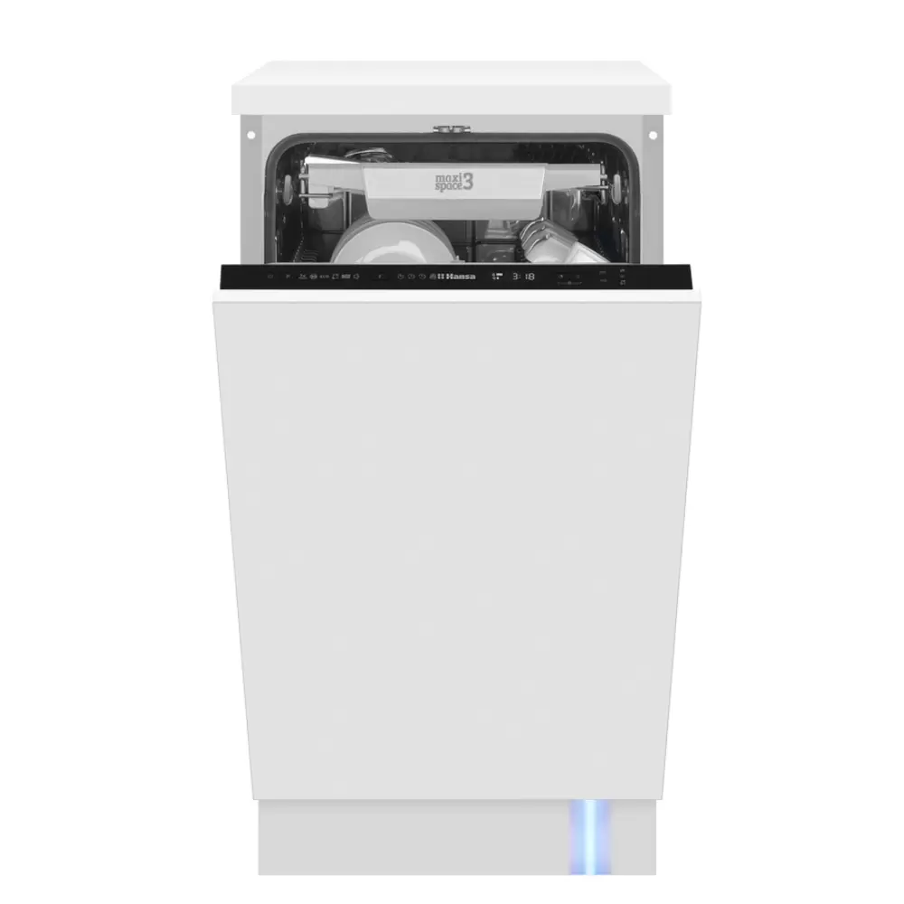 Изображение товара Встроенная посудомоечная машина Hansa ZIM426EBO 45 см 6 программ белая