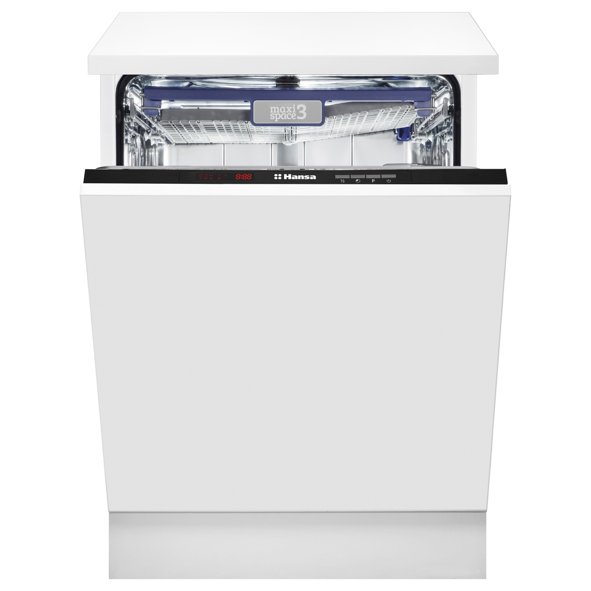 Изображение товара Встраиваемая посудомоечная машина Hansa zim626eh 60 см 6 программ цвет белый
