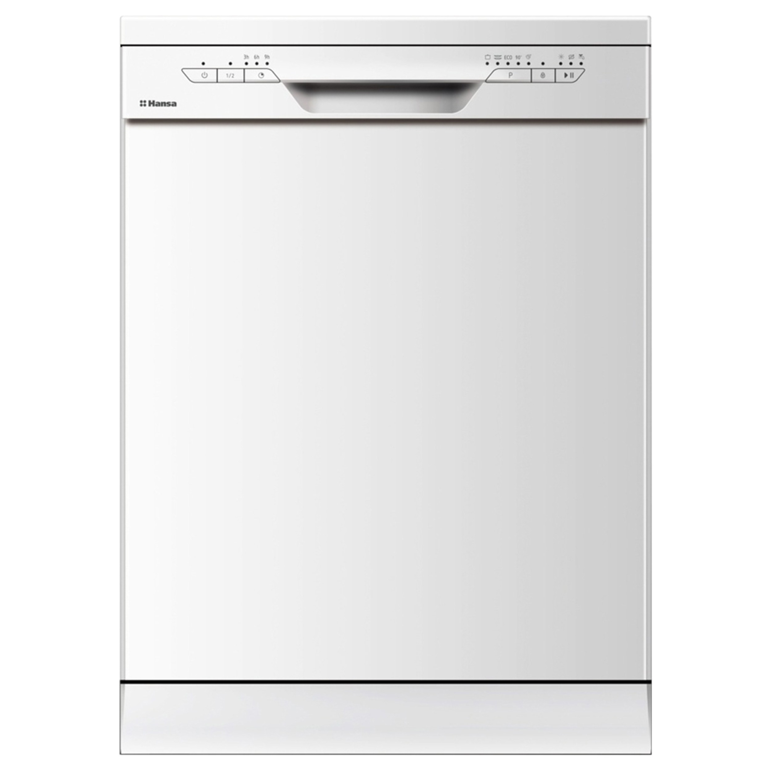 Изображение товара Посудомоечная машина Hansa zwm6777wh 59.8 см 5 программ цвет белый