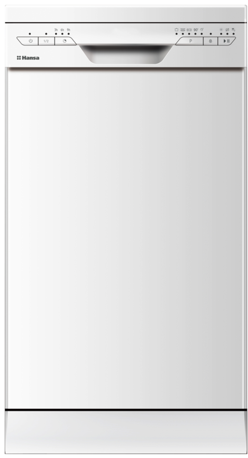 Изображение товара Посудомоечная машина Hansa zwm475wh 44.8 см 5 программ цвет белый