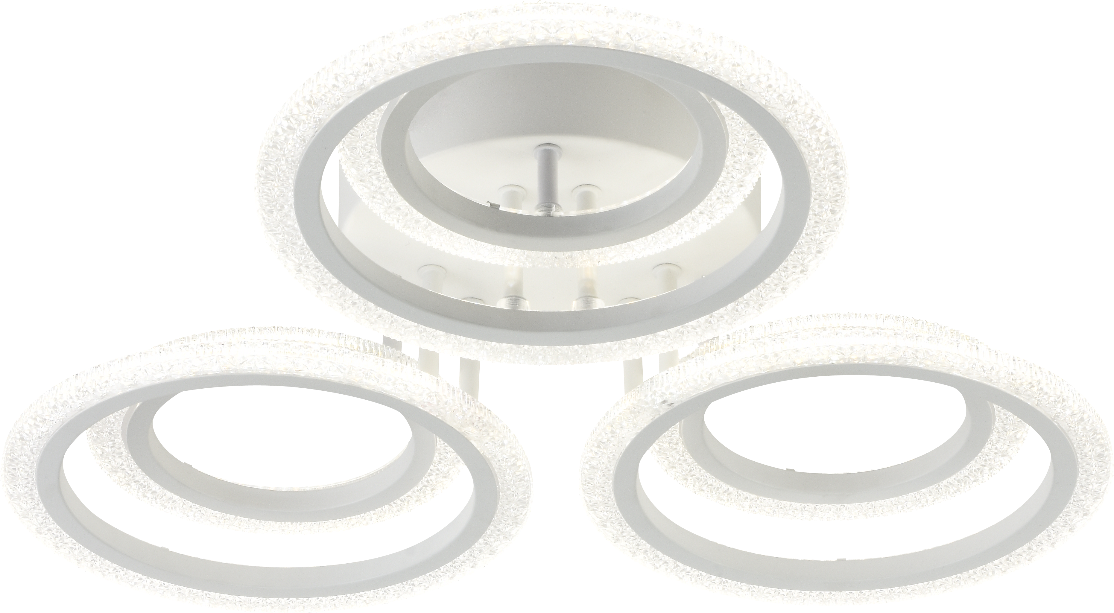 Изображение товара Люстра потолочная светодиодная ESCADA 10215/6LED ICE 27 м² изменение оттенков белого цвет белый