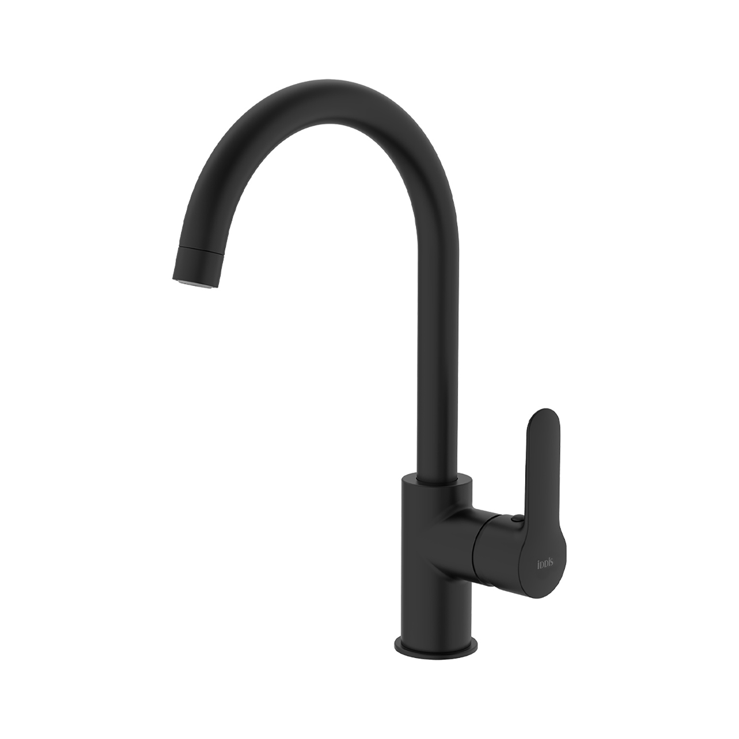 Изображение товара Смеситель для кухни IDDIS CU5BLJ0i05 Черный матовый однорычажный