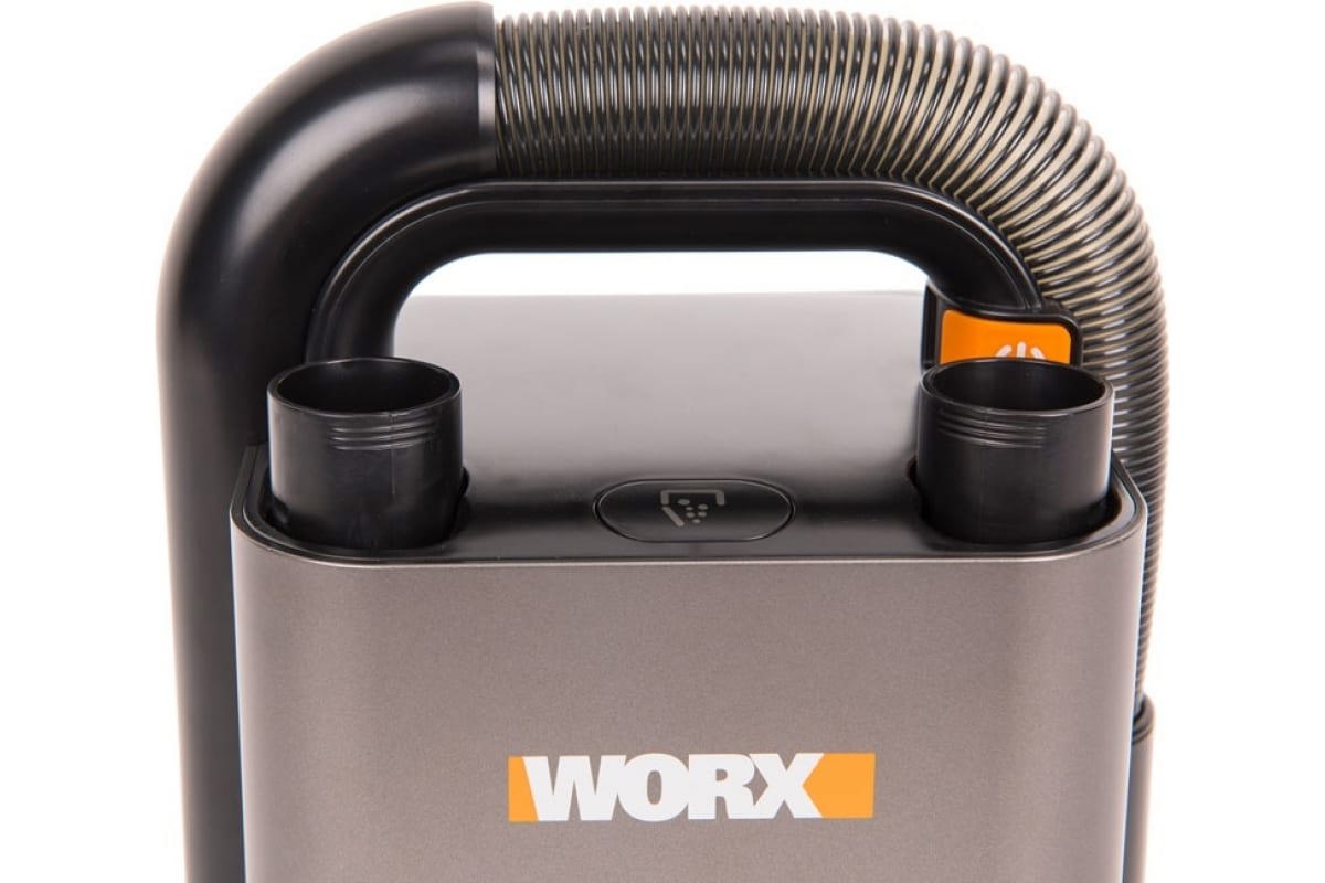 Изображение товара Пылесос садовый аккумуляторный WORX WX030.9 20В мощность 30Вт легкий и портативный