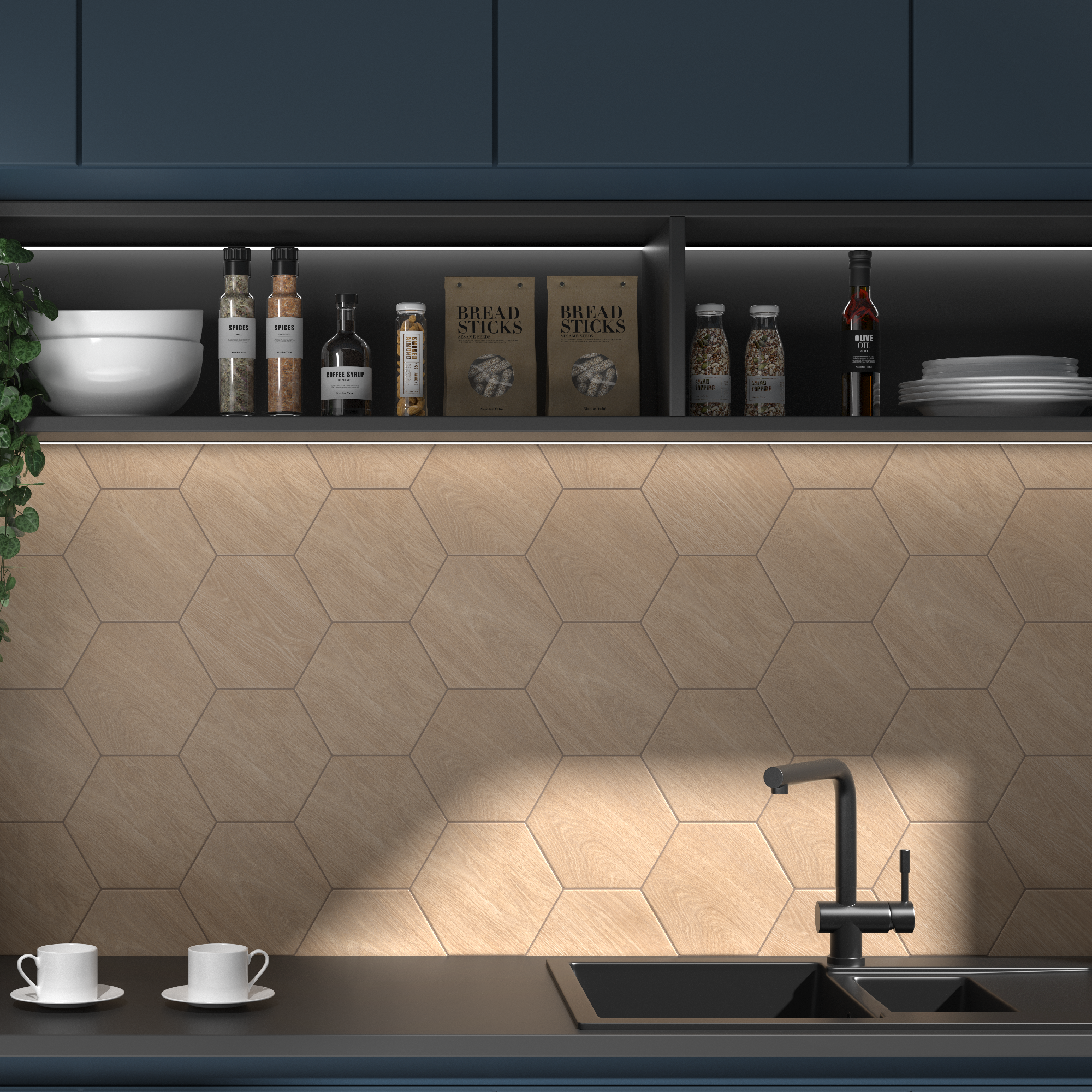 Изображение товара Керамогранит Kerama Marazzi Брента 20x23.1 см эффект дерева для пола и стен