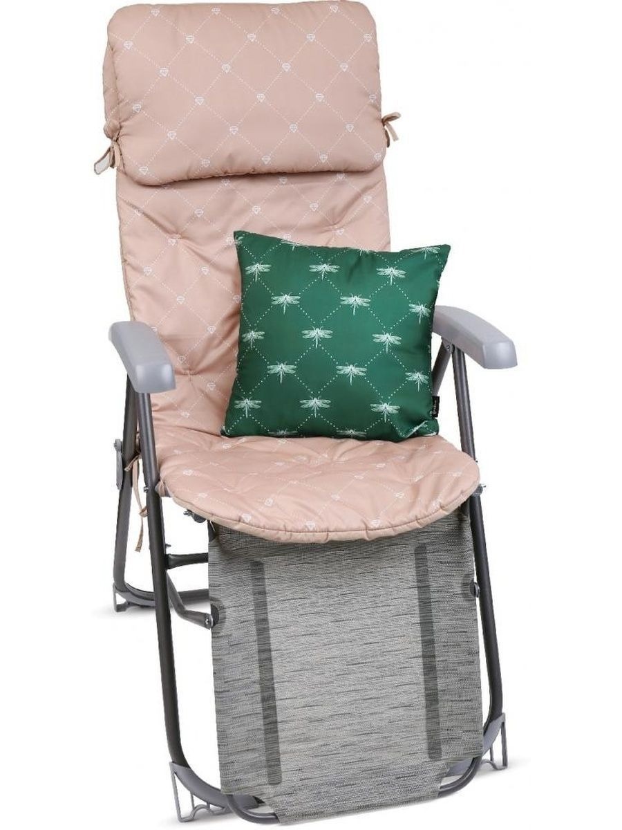 Изображение товара Кресло садовое Nika ННК7-БМ регулируемое складное водостойкое бежевое