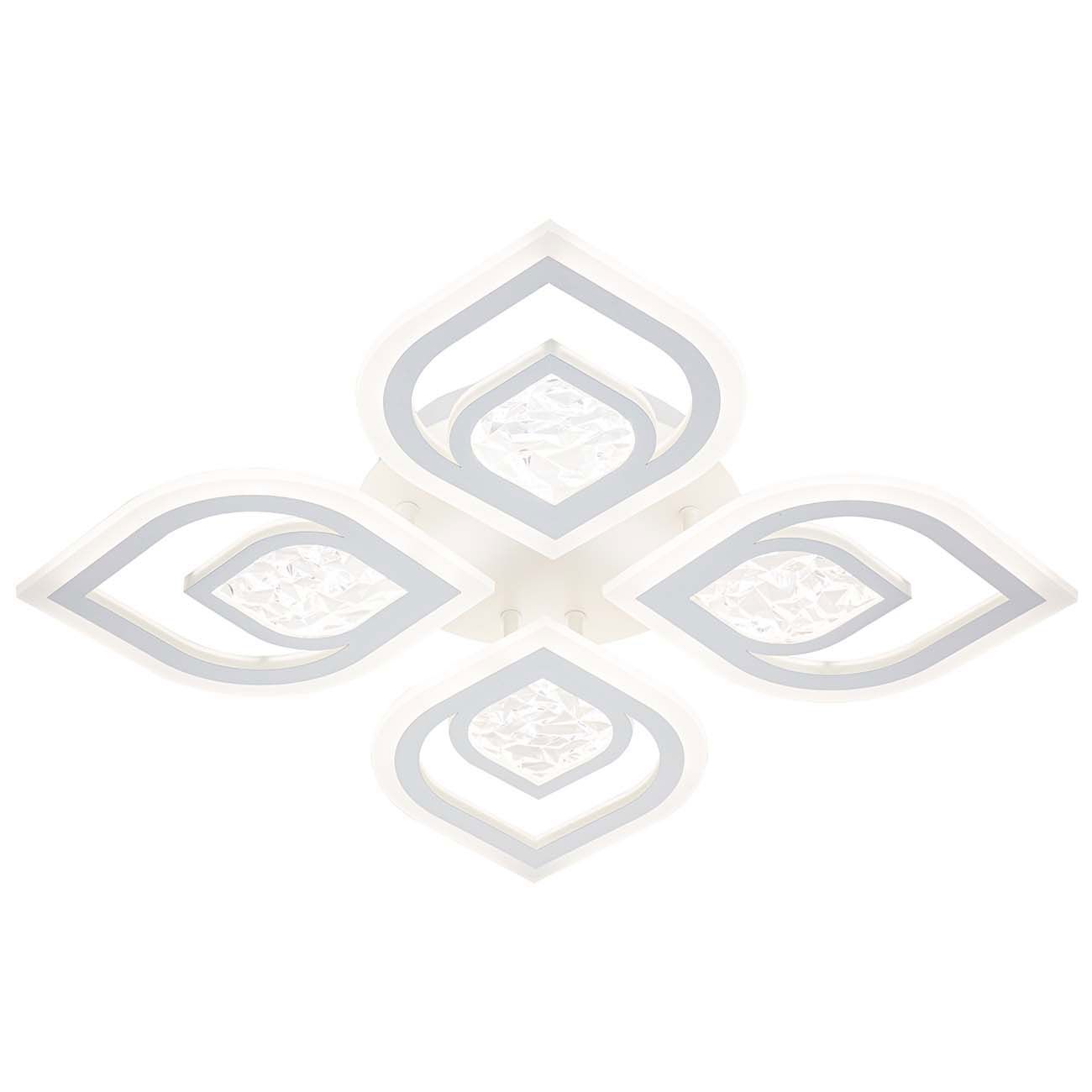 Изображение товара Люстра потолочная светодиодная ESCADA 10227/4LED 25 м² нейтральный белый свет цвет белый