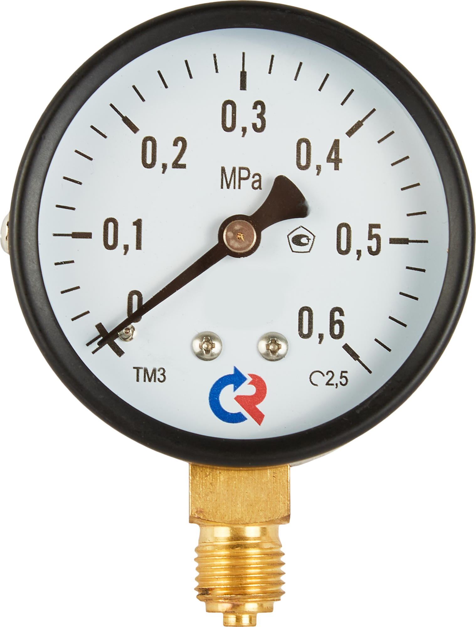 Манометр радиальный Росма 6 бар 1/4" 63 мм кт 2.5