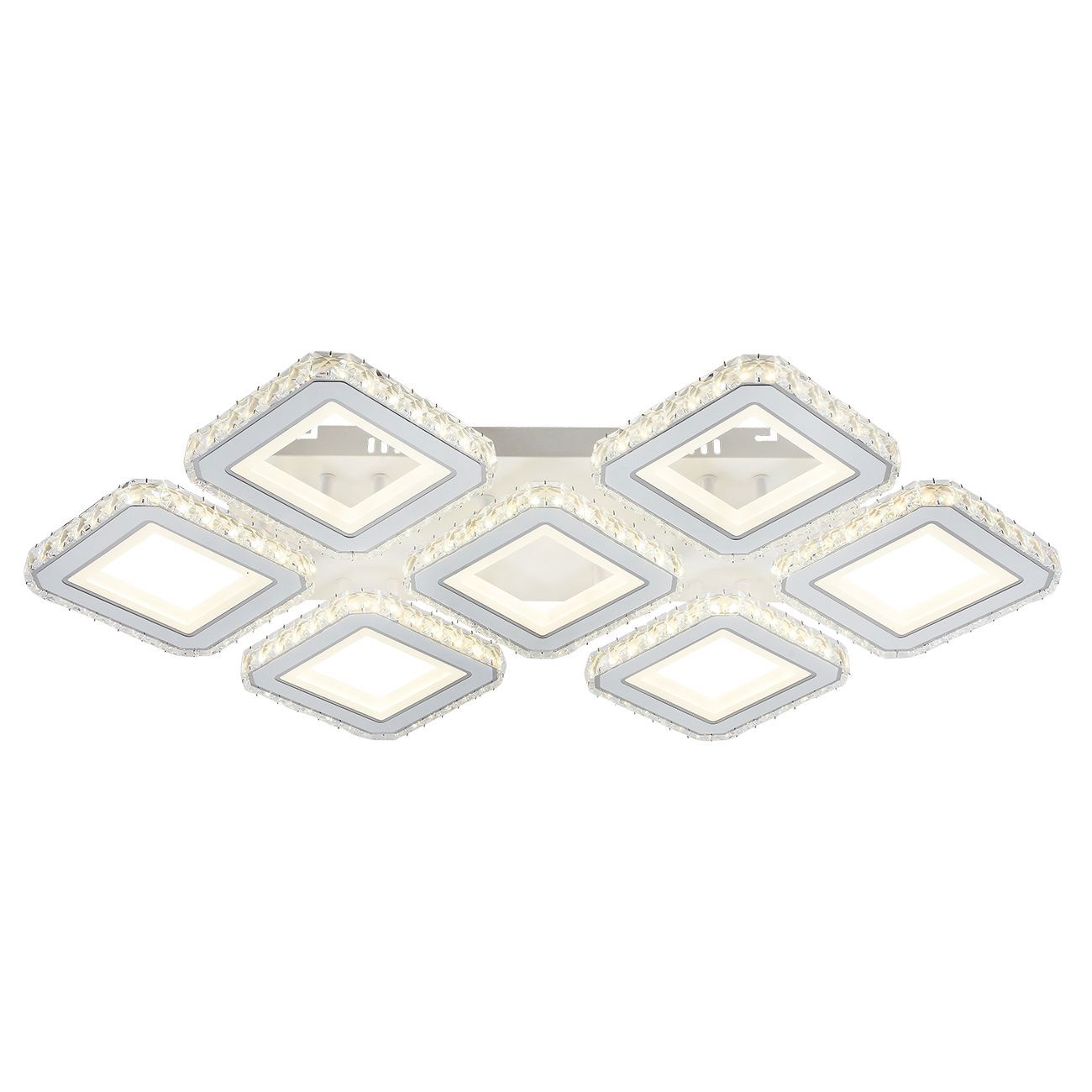 Изображение товара Люстра потолочная светодиодная ESCADA 10261/7LED 280Вт 18900Лм регулировка цвета белого