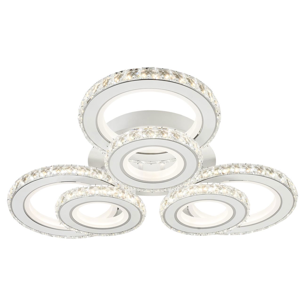 Изображение товара Люстра потолочная светодиодная ESCADA 10260/6LED 42 м² нейтральный белый свет цвет белый