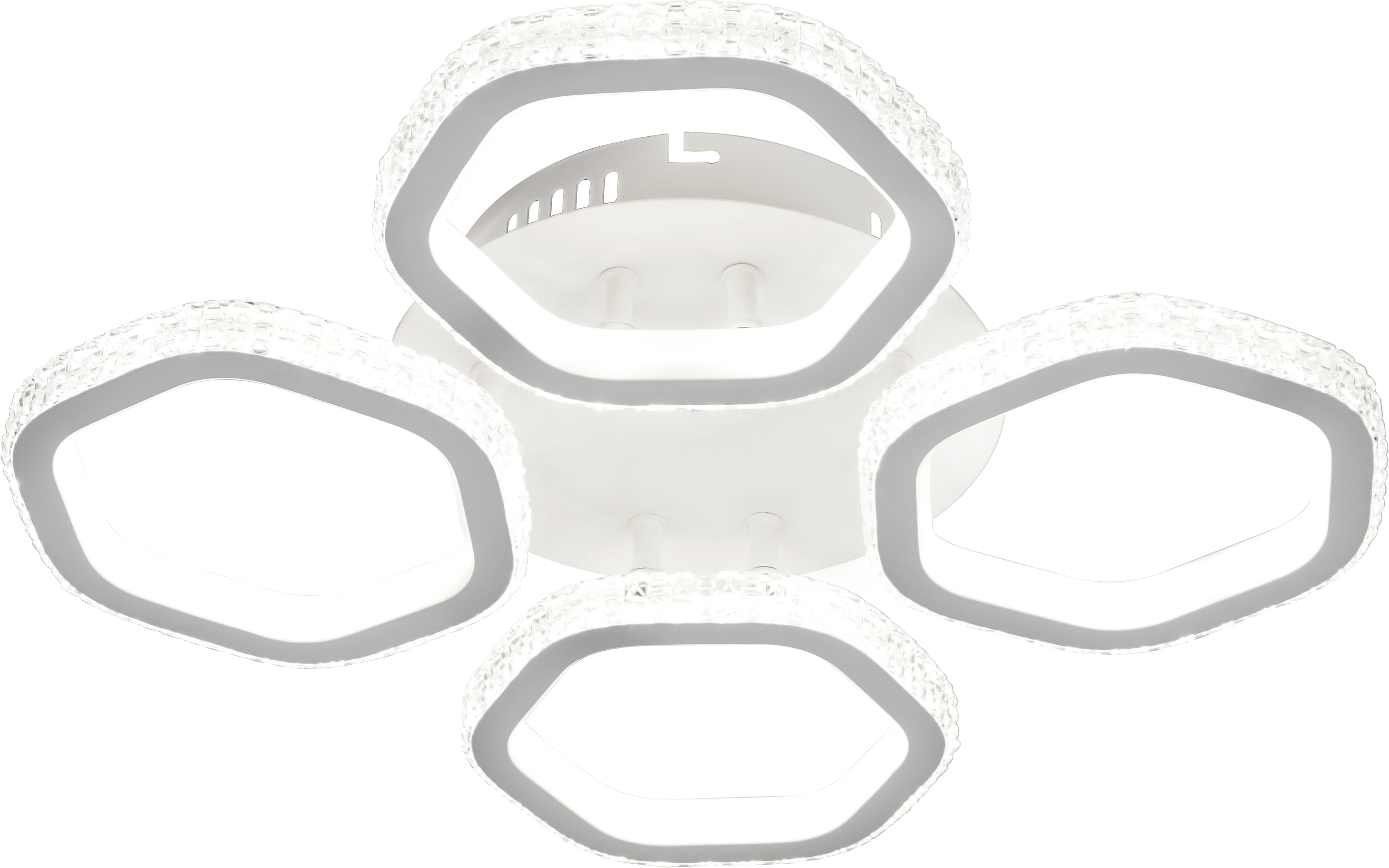 Изображение товара Люстра потолочная светодиодная ESCADA 10263/4LED 29 м² нейтральный белый свет цвет белый