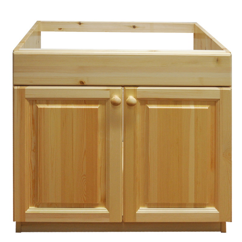 Изображение товара Напольный шкаф под мойку Весури 80x85x50 см из сосны