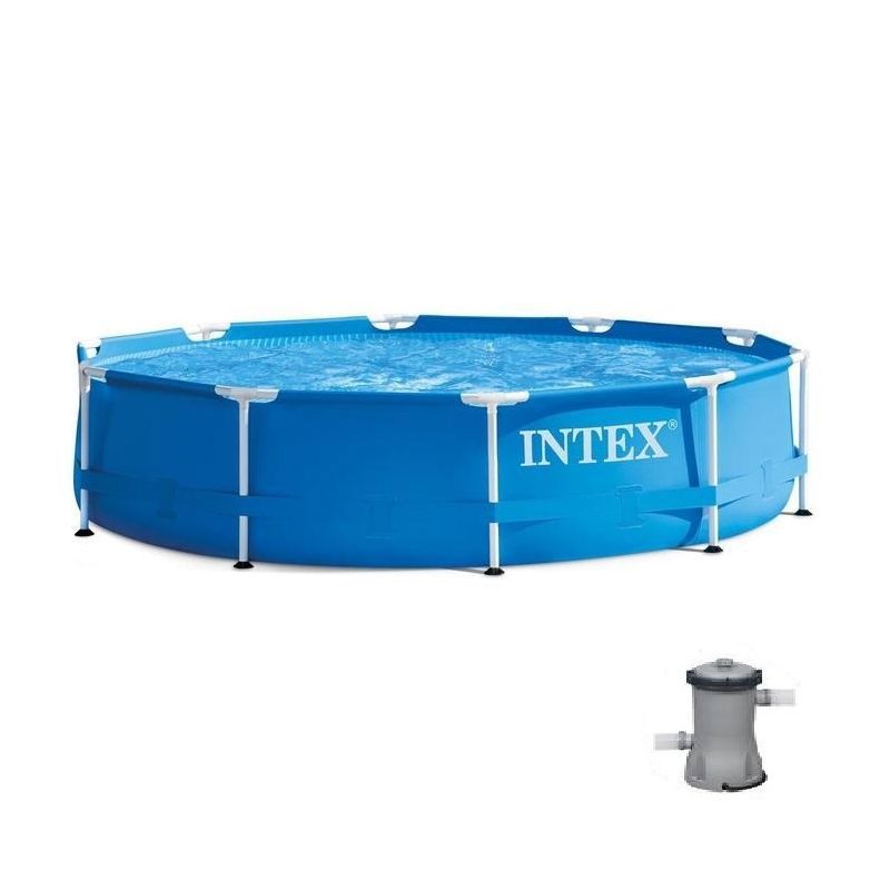 Изображение товара Каркасный бассейн Intex 28202 intex 3.05 м x 0.76 м 4485 л