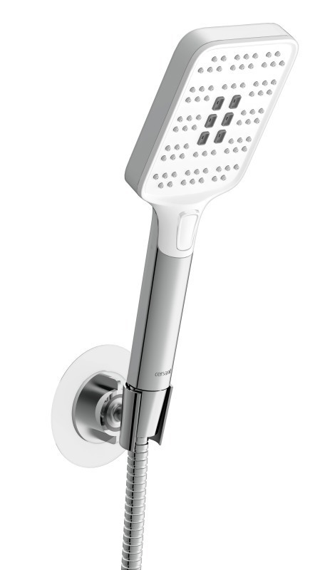 Изображение товара Набор для душа Cersanit Ferro 3 режима цвет хром