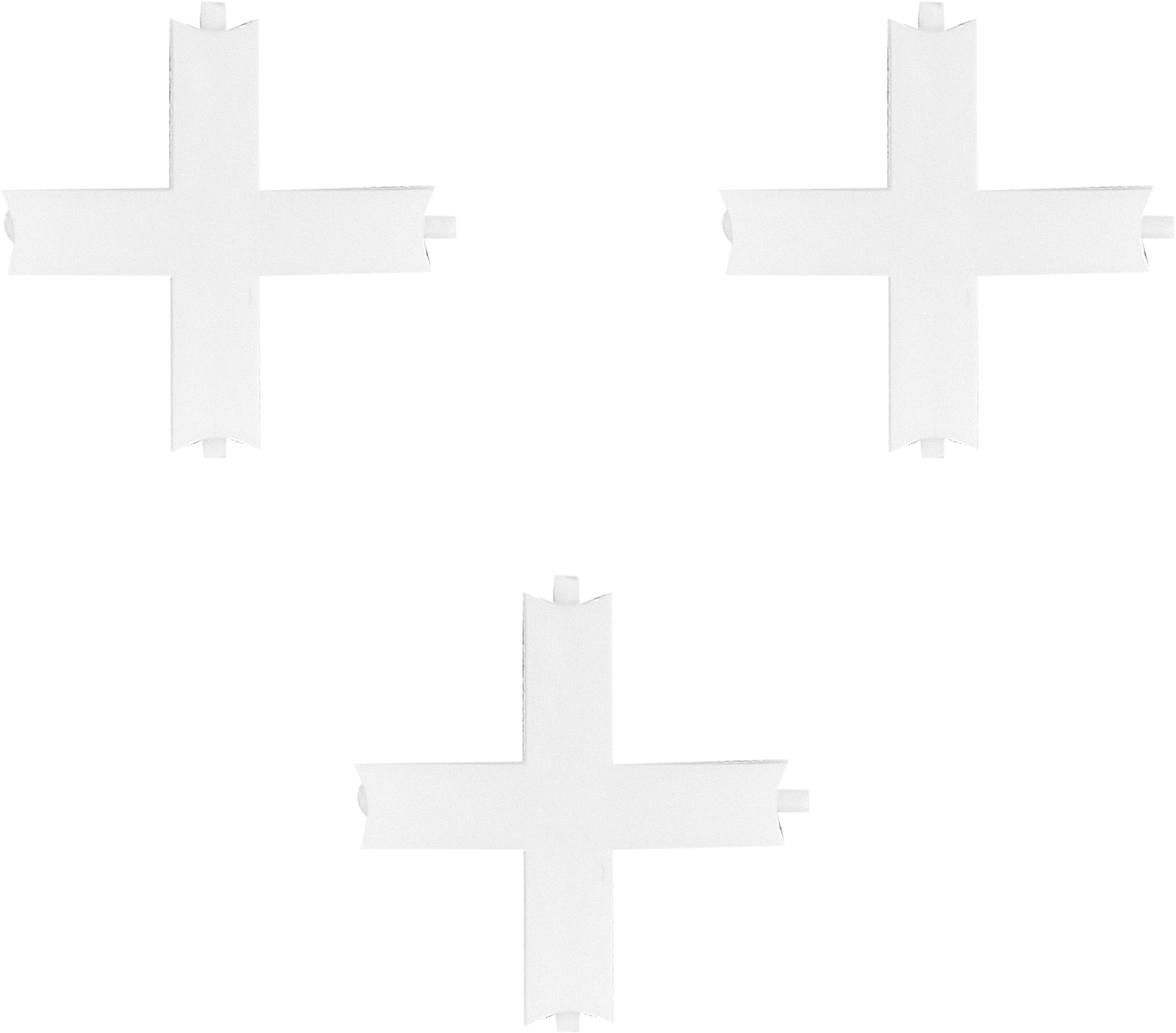 Изображение товара Крестики для плитки 4 мм 1000 шт - удобное решение для укладки