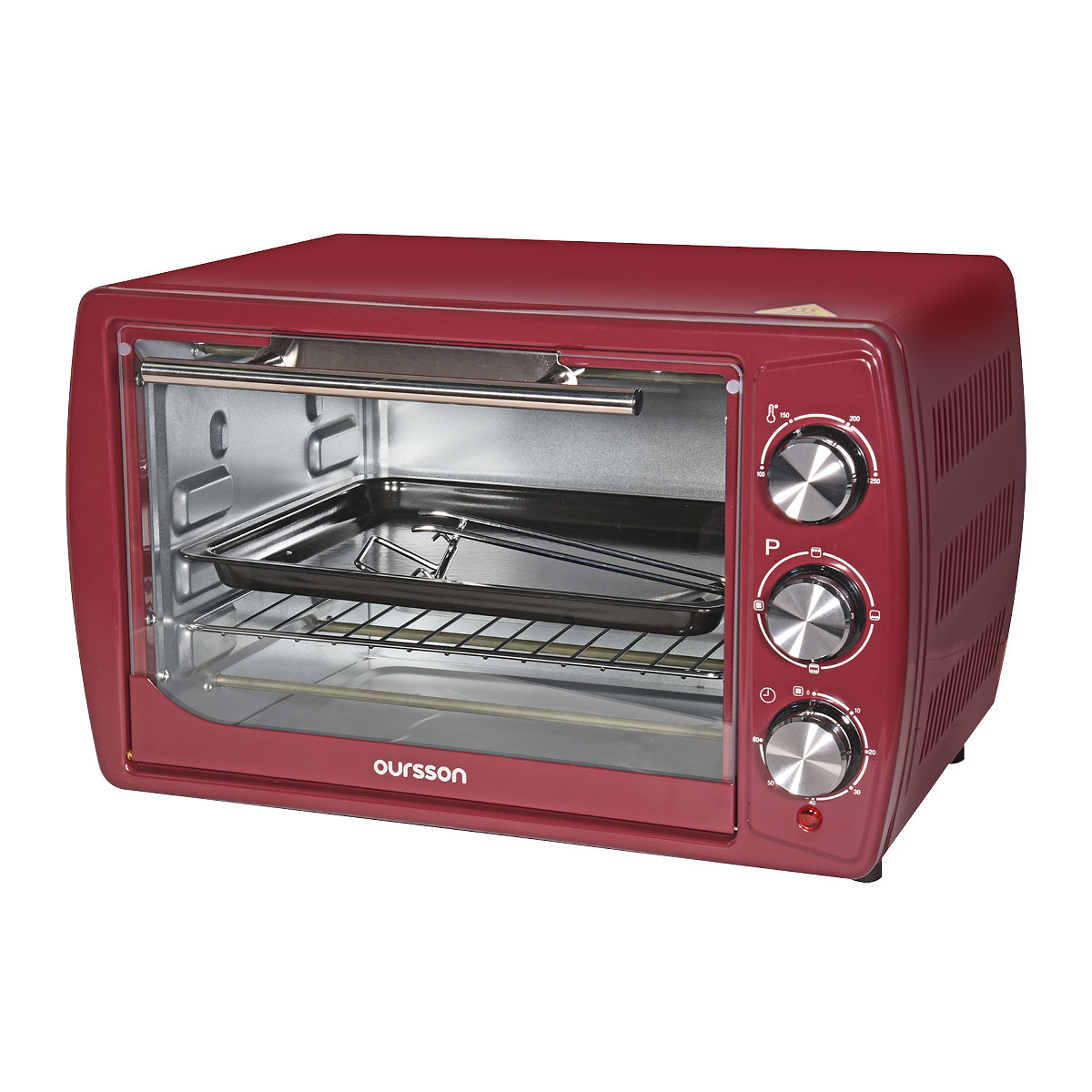 Изображение товара Электропечь Oursson MO2007/DC 43.5x28x33.2 см 1300 Вт цвет темная вишня