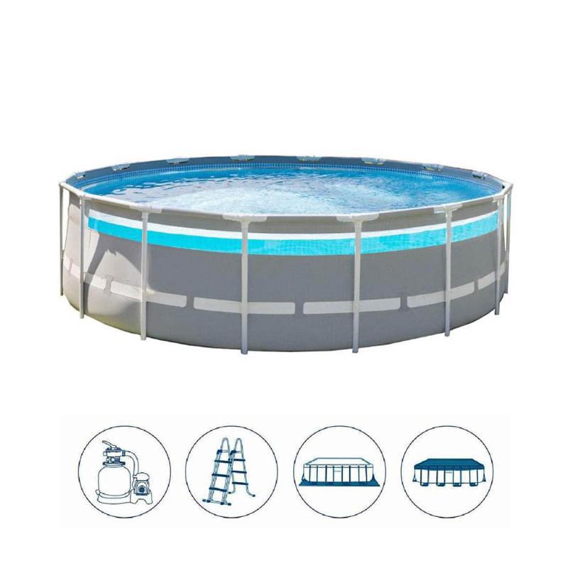 Изображение товара Каркасный бассейн Intex 26730 intex 4.88 м x 1.22 м 19156 л