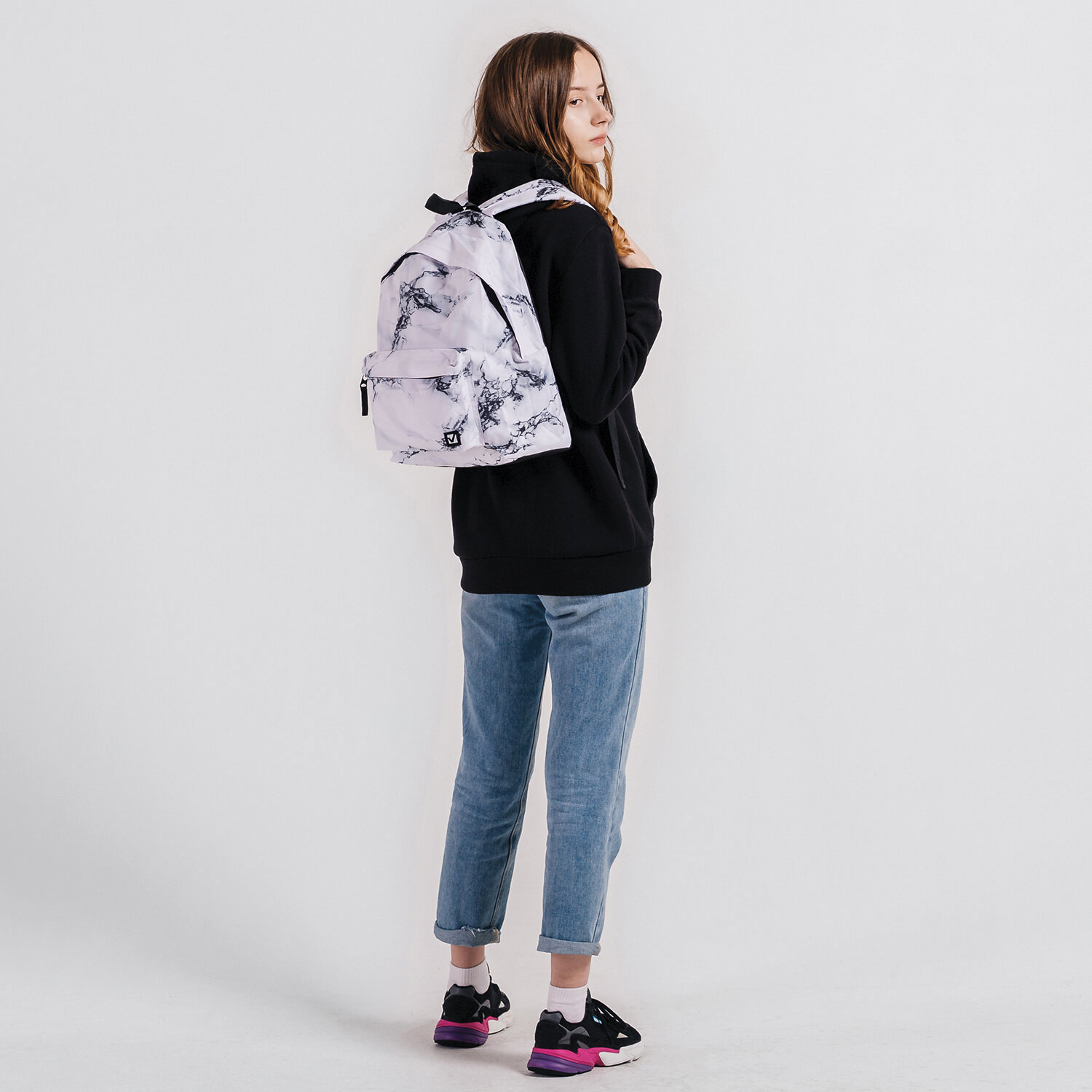 Изображение товара Рюкзак Brauberg Сити-Формат 32x41x14 см полиэстер белый средний объем