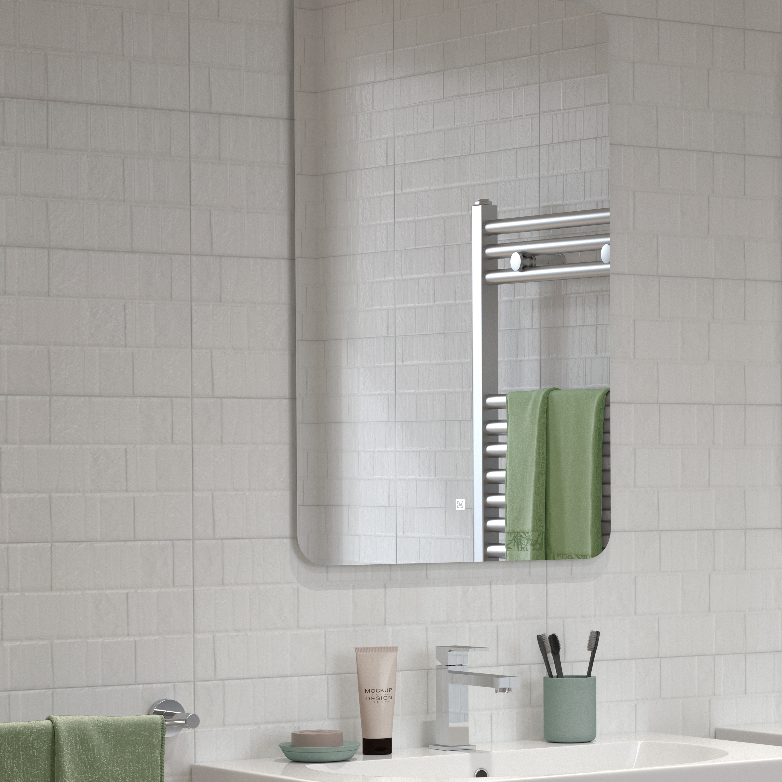 Изображение товара Плитка настенная Kerama Marazzi Сигма 20x60 см матовая белый антик