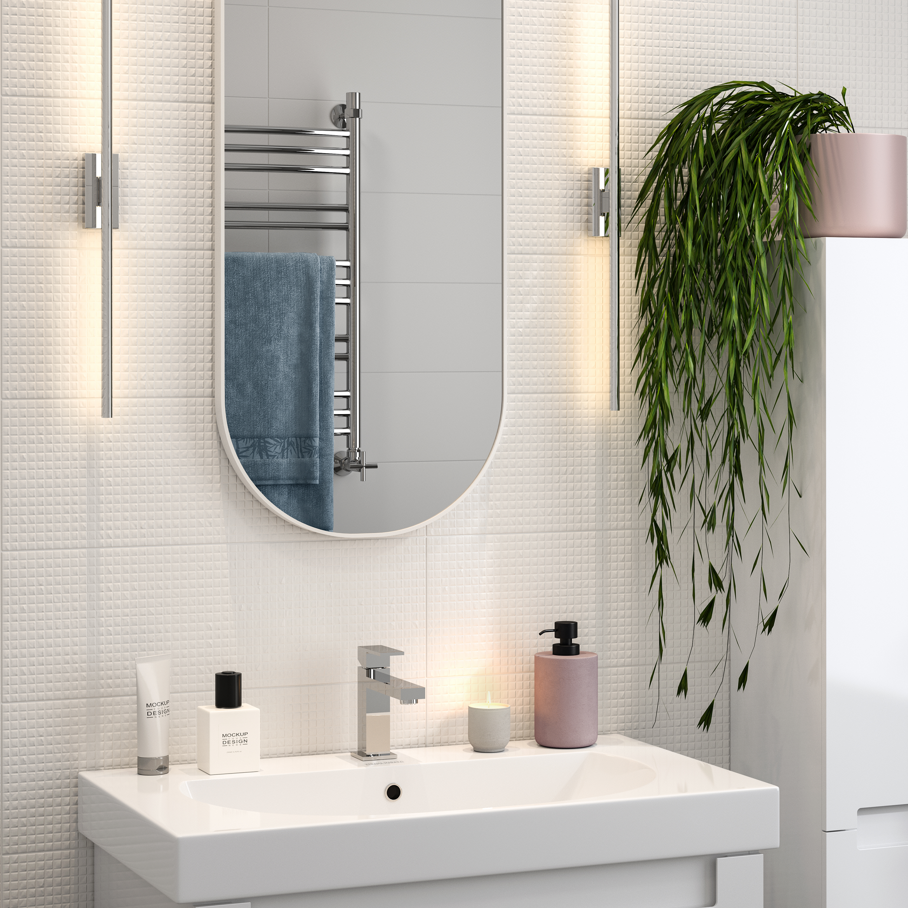 Изображение товара Плитка настенная Kerama Marazzi Сигма 20x60 см белая матовая