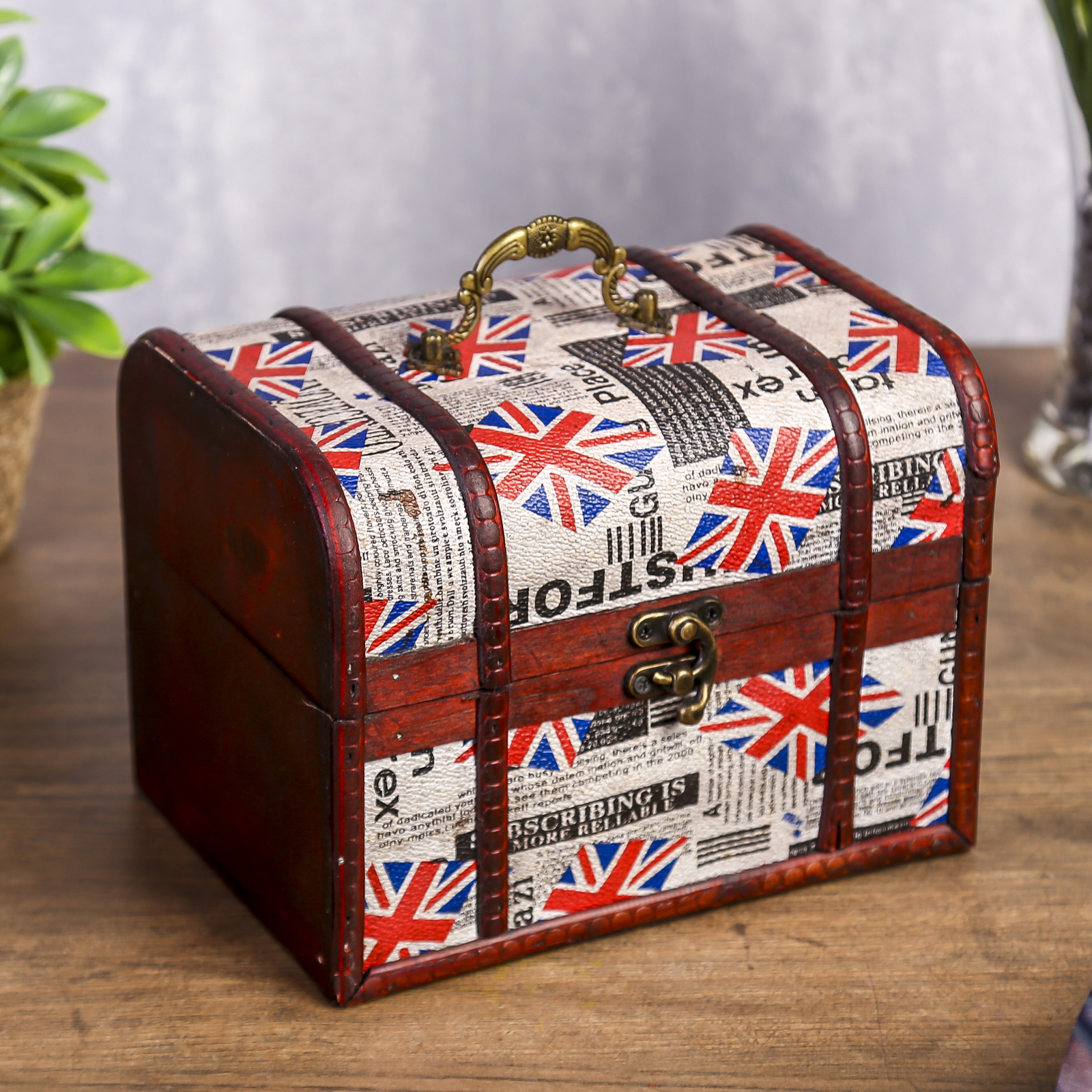 Изображение товара Шкатулка сундучок "Лондон" 15x20x15 см