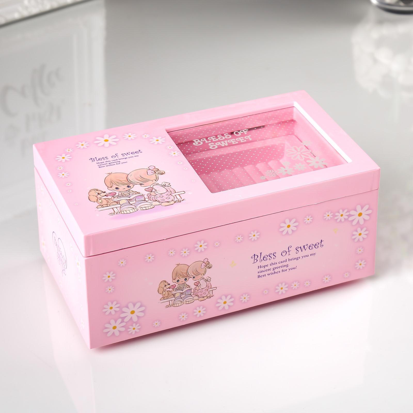 Изображение товара Шкатулка музыкальная "Детские секреты" 17x9.5x7.8 см