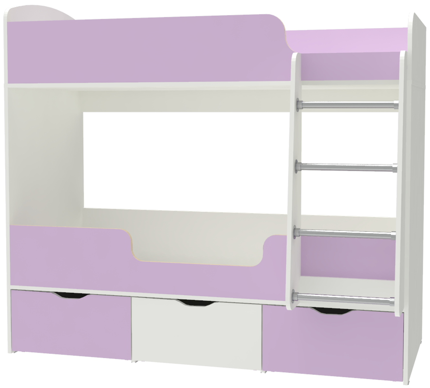 Изображение товара Кровать Кариви Малыш двойняшка 70x160 для двух детей