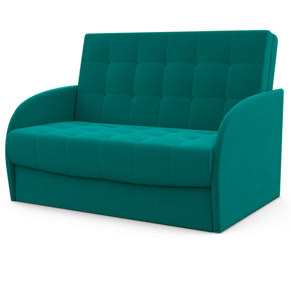 Изображение товара Диван Фокус Оригинал 20628 изумрудный велюр 120x200 см