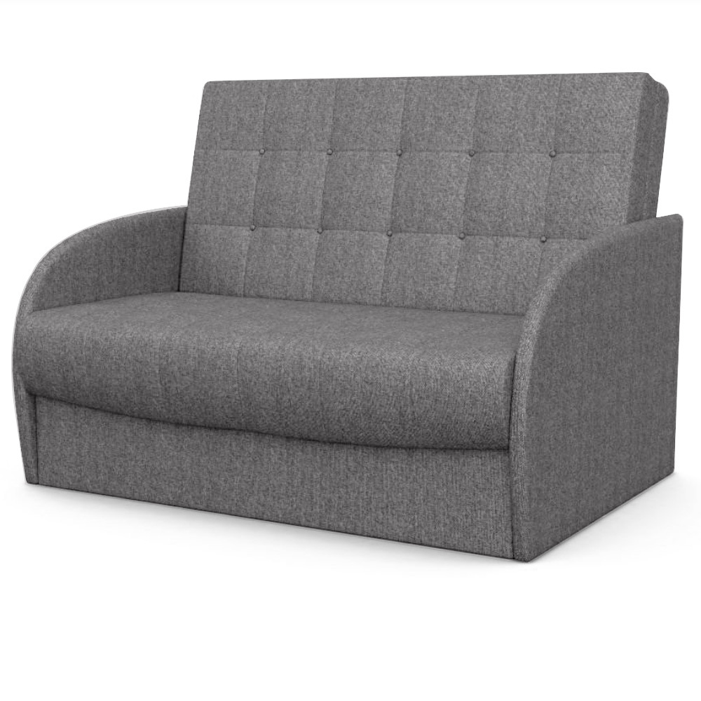 Изображение товара Диван раскладной Фокус Оригинал 20868 серый с ящиком и механизмом аккордеон