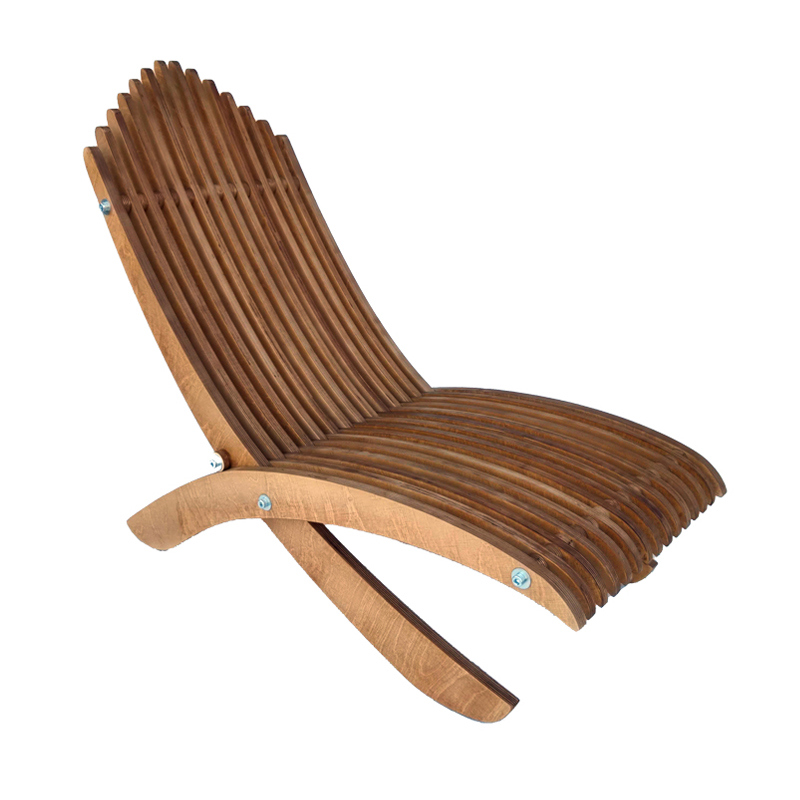 Изображение товара Шезлонг садовый Sedeo SEDEO_ x MS x mode 112x80x50 см дерево светло-коричневый