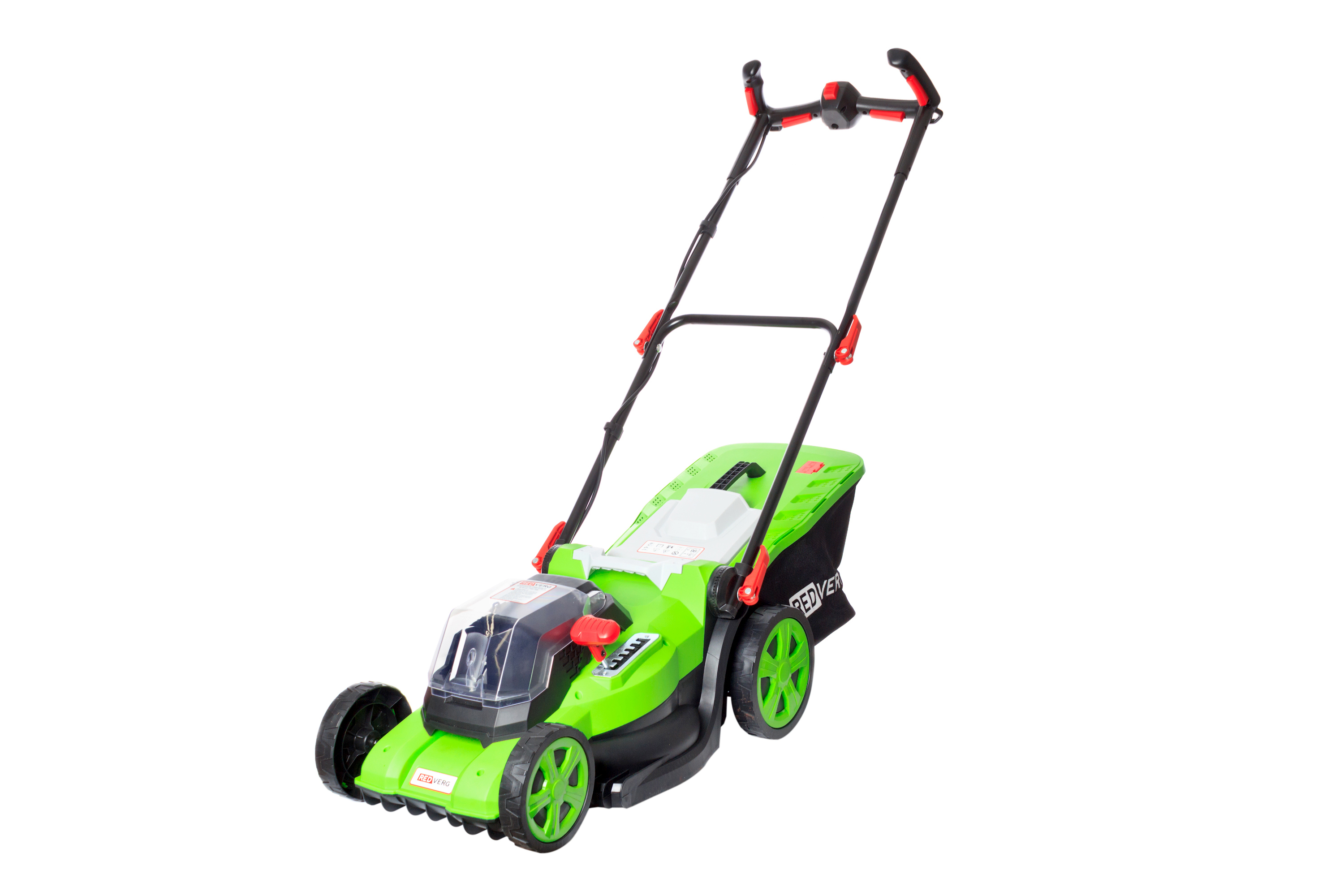 Изображение товара Газонокосилка аккумуляторная бесщёточная REDVERG RD-LM36-400BL/U