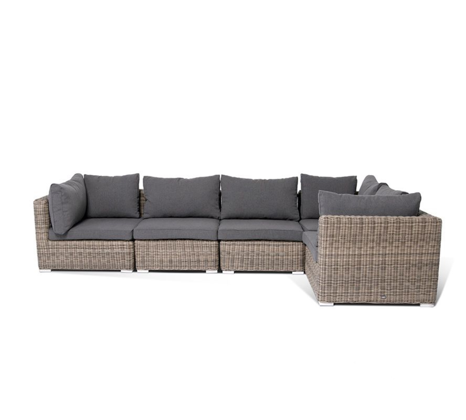 Изображение товара Садовый диван 4SIS Лунго 320 см x 170 см из искусственного ротанга