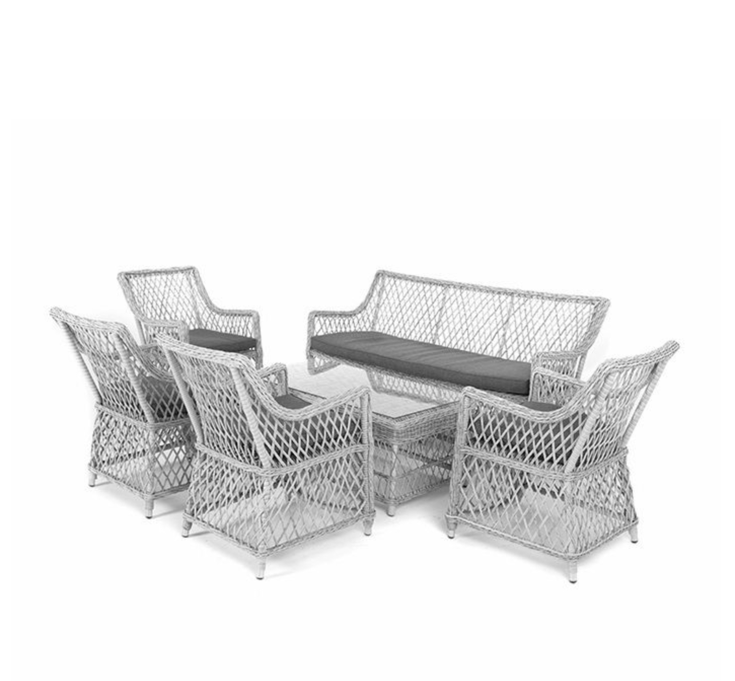 Изображение товара Садовая мебель для отдыха 4sis Асти полиэстер бежевый 6 предметов