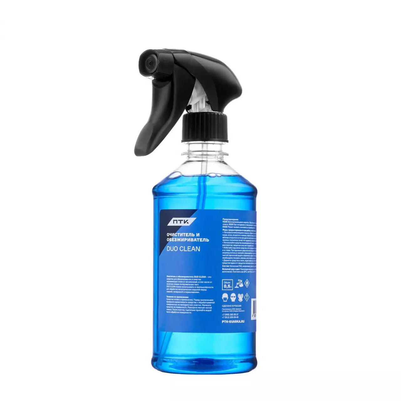 Изображение товара Очиститель и обезжириватель ПТК DUO CLEAN 0.5л