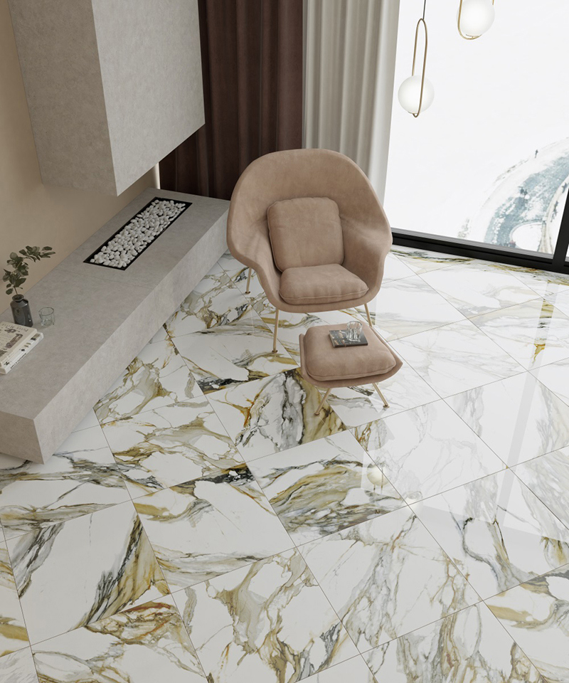 Изображение товара Керамогранит Primavera Duchess PR138 60x60см полированный белый мрамор