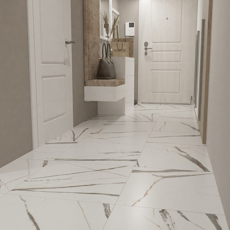 Изображение товара Керамогранит Primavera Signorina CR112 60x60 см белый мрамор эффект морозостойкий