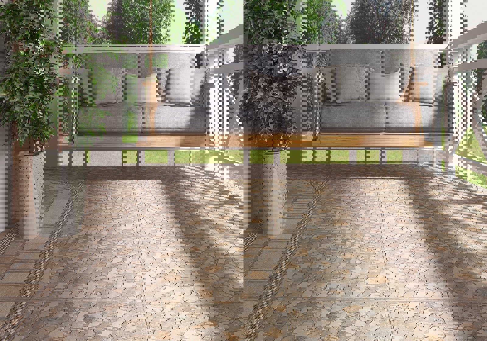 Изображение товара Керамогранит ALMA CERAMICA GFU04STA04R 60х60 см бежевый