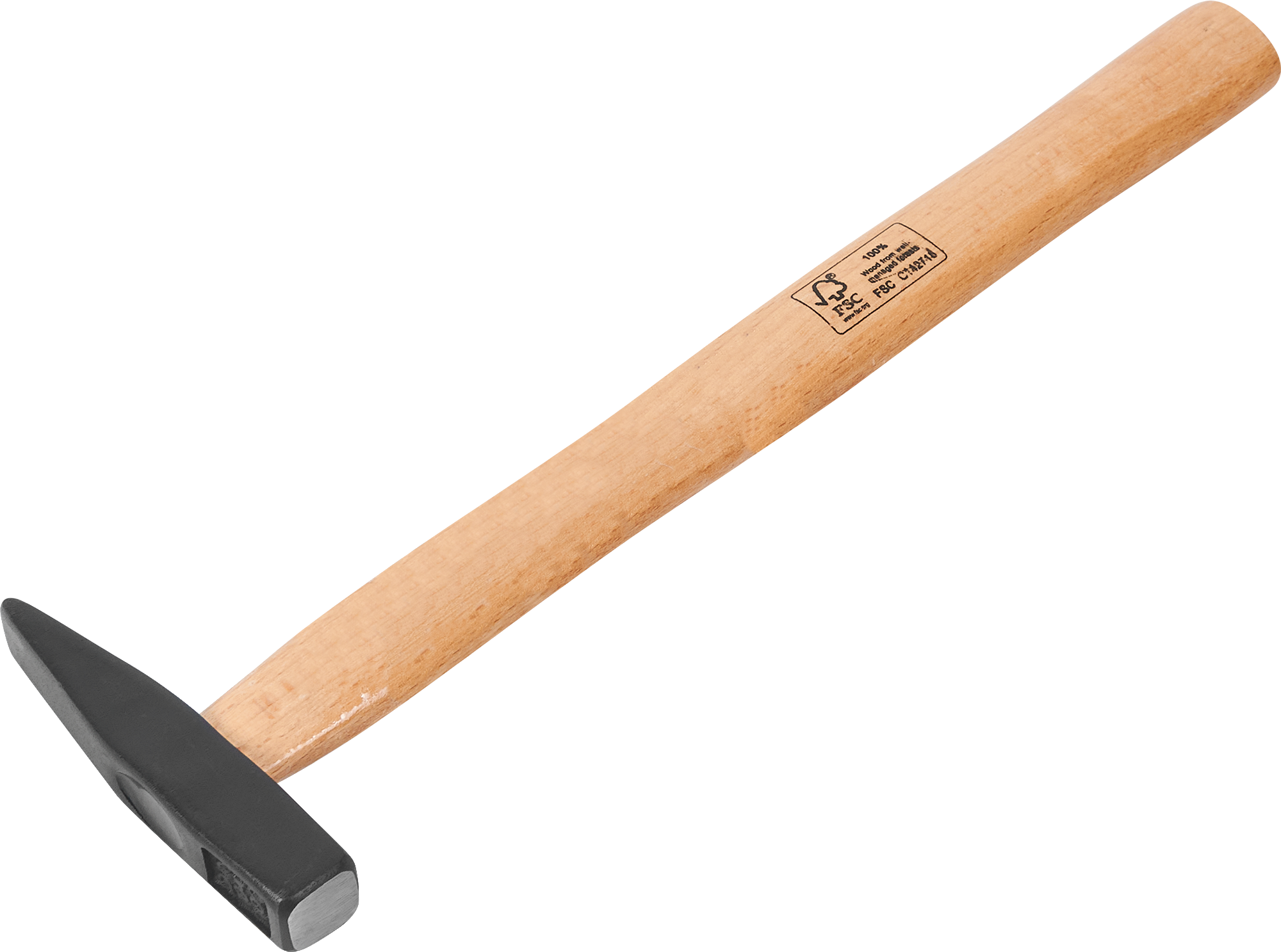 Изображение товара Молоток слесарный Спец 4068 с деревянной рукояткой 100г