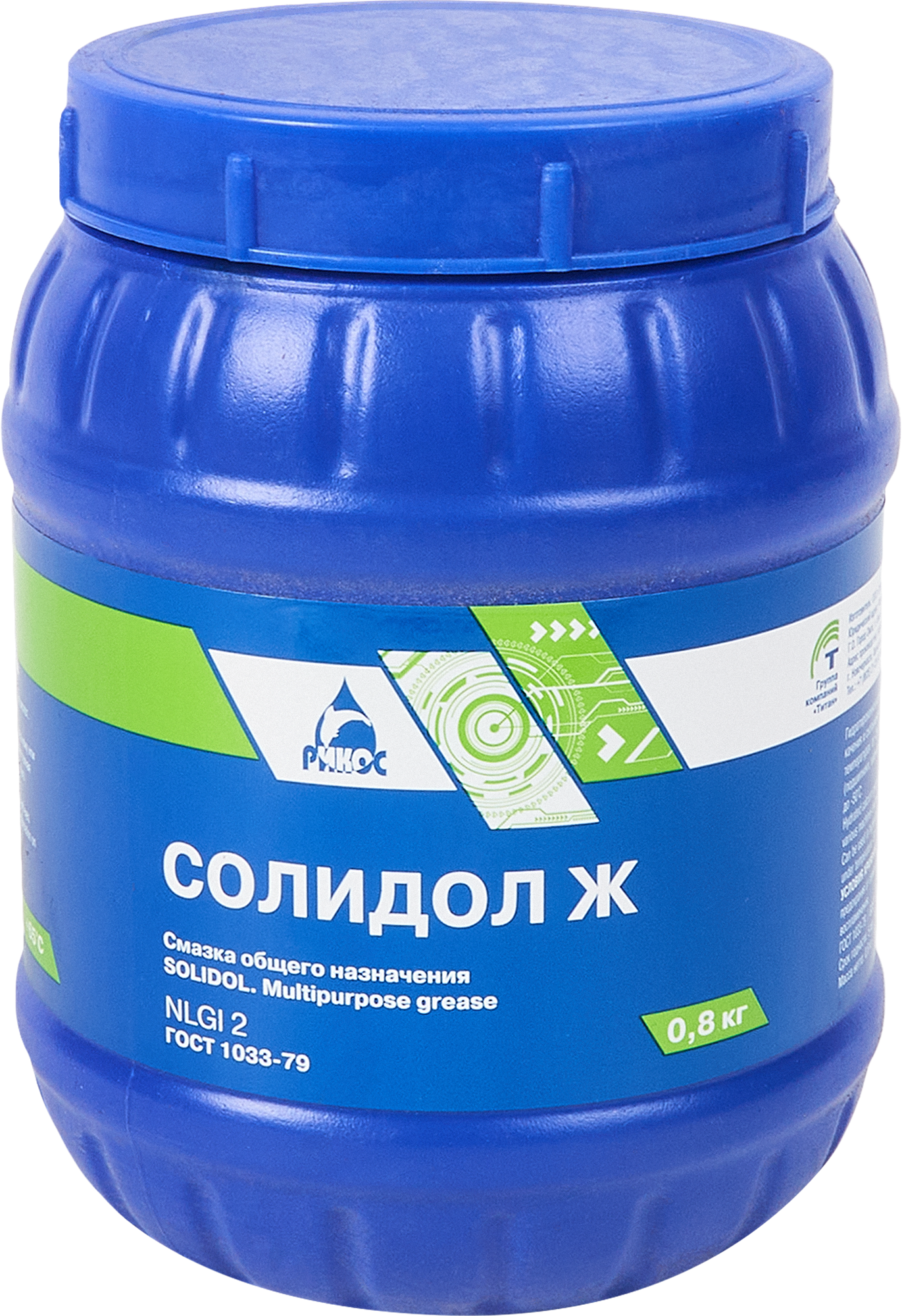 Изображение товара Антифрикционная смазка Титан-СМ Солидол Ж 800 г