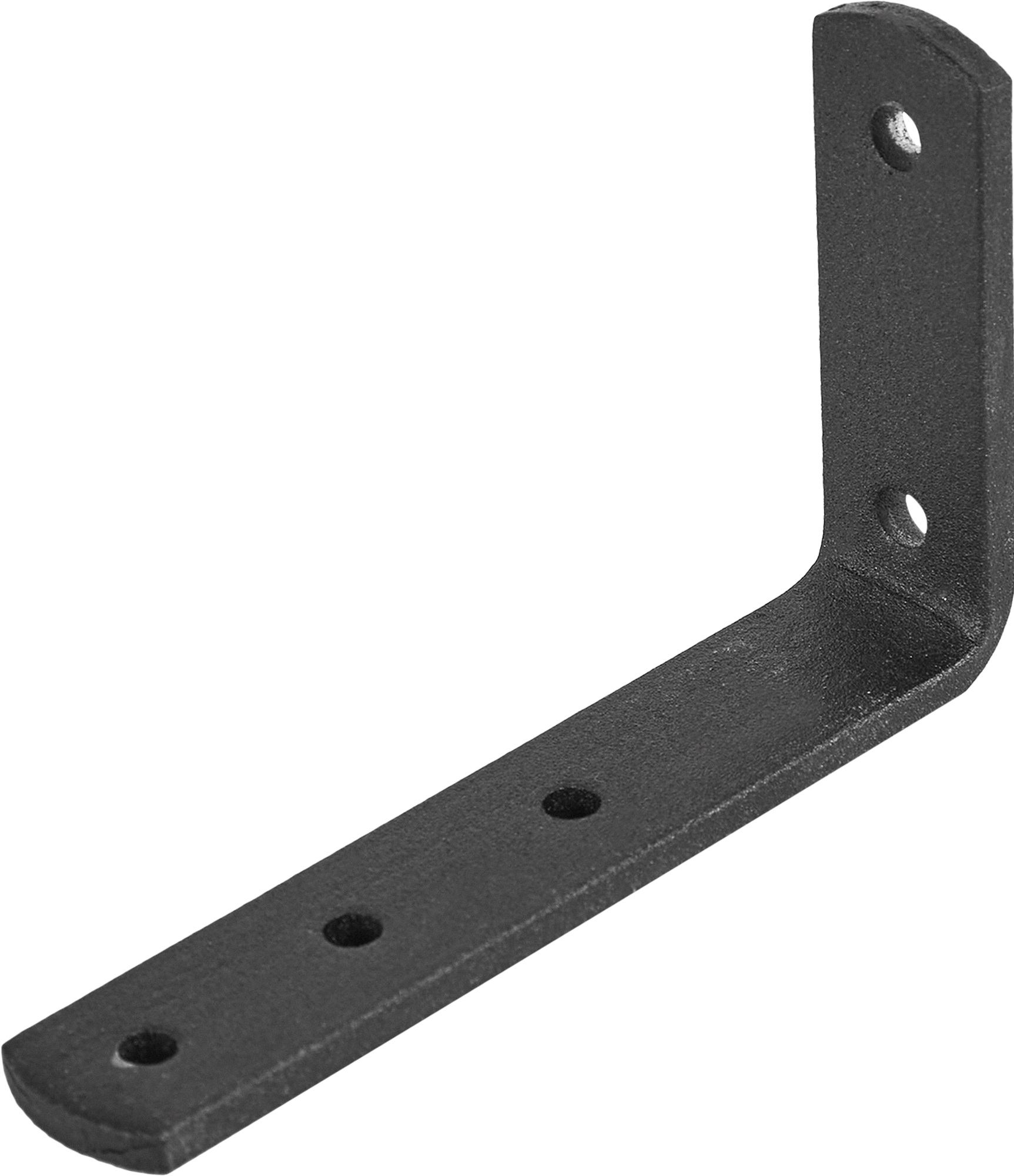 Кронштейн мебельный 4x20x60x100 мм цвет черный